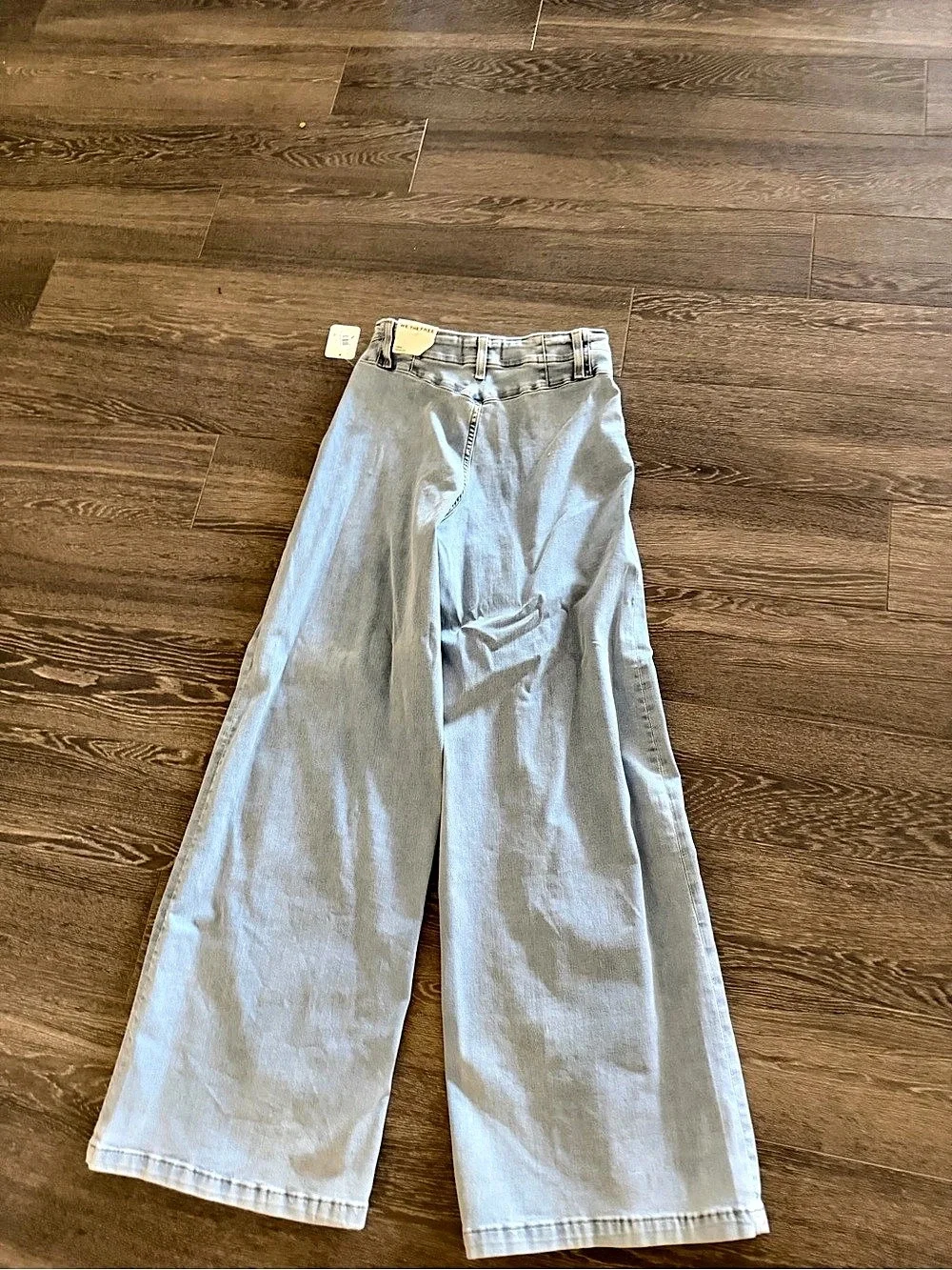 We The Free Libre Wide-Leg Jeans Blue Waist 29 NWT